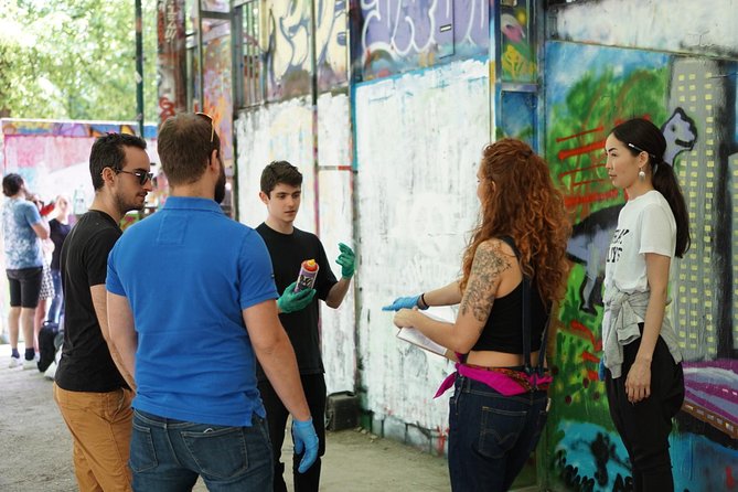Workshop Graffiti Mural - Getting There: Meeting Point and How to Avoid the Stress Spiral