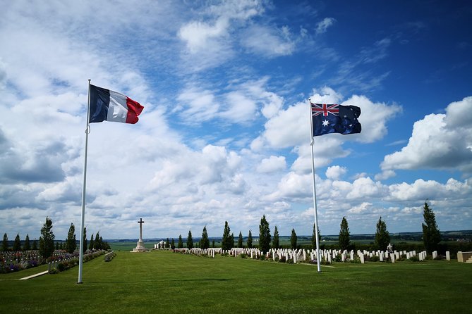 WW1 Australians in the Somme -Villers Bretonneux, Le Hamel - Day trip from Paris - Villers-Bretonneux: the Australian National Memorial tower and 10,773 names