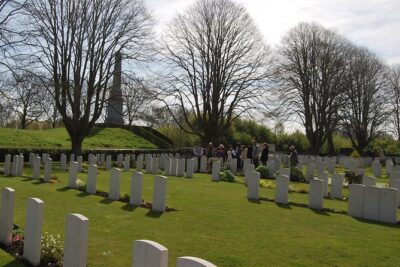 WWI Private Day Trip with Ypres Salient Battlefield in Flanders from Paris - Tank Memorial in Poelkapelle: setting the tone right at the battlefront