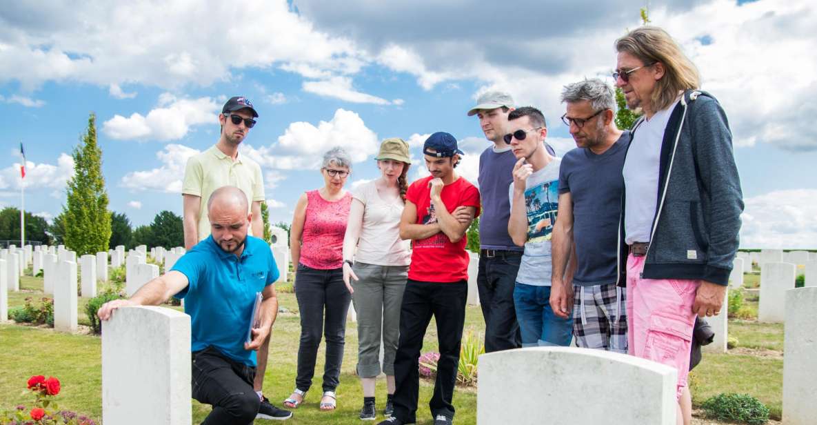 WWI Somme Battlefields Day Trip from Paris - Lochnagar Crater: seeing tunneling and 30 tons of explosives up close